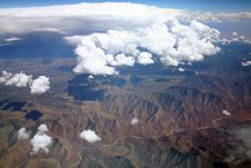 Clouds Over A Canyon Stock Photo Clouds Over A Canyon Stock Photo
