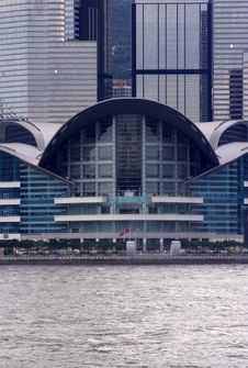 Hong Kong Convention And Exhibition Centre Royalty Free Stock Photos Hong Kong Convention And Exhibition Centre Royalty Free Stock Photos