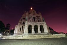 Montmartre Cathedral Royalty Free Stock Photo Montmartre Cathedral Royalty Free Stock Photo