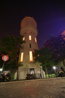 Montmartre Water Tower Royalty Free Stock Images Montmartre Water Tower Royalty Free Stock Images
