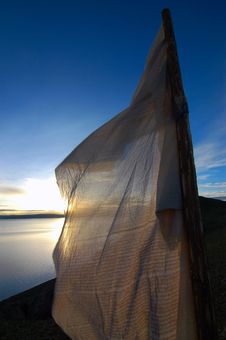 Sunrise Over Namtso Lake Royalty Free Stock Photos Sunrise Over Namtso Lake Royalty Free Stock Photos
