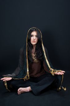 Sexy Arabian Brunette Stock Images Sexy Arabian Brunette Stock Images