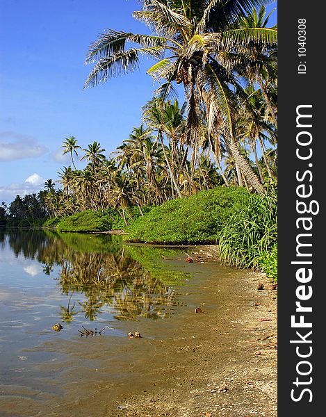 A Tropical Island Located on Maldives. A Tropical Island Located on Maldives.