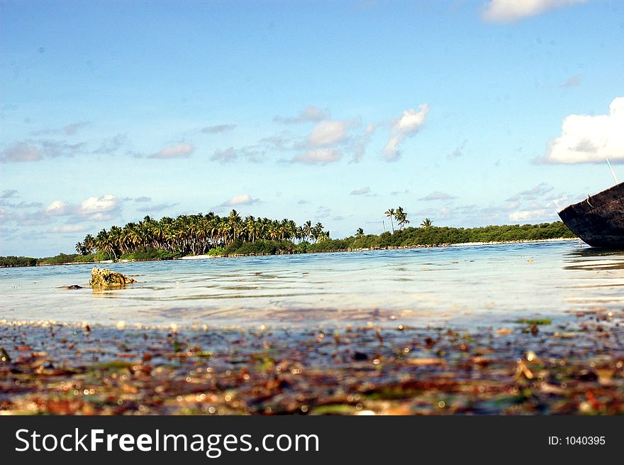 A Tropical Island Located on Maldives. A Tropical Island Located on Maldives.