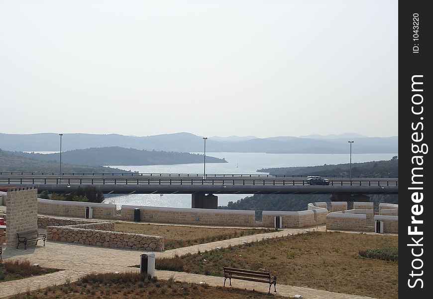 Bridge above Krka