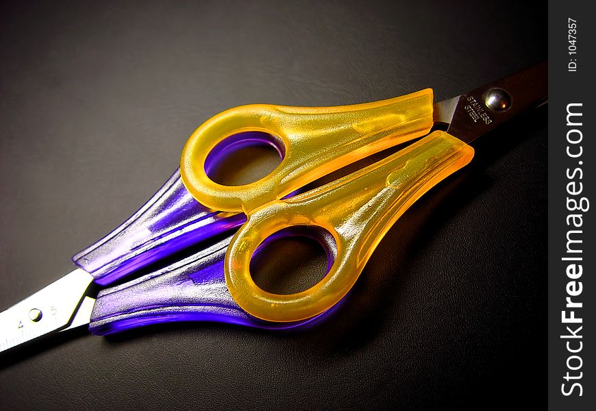 Two scissors