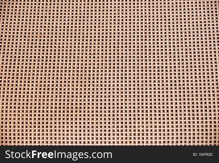 Texture of chair brown material. Texture of chair brown material