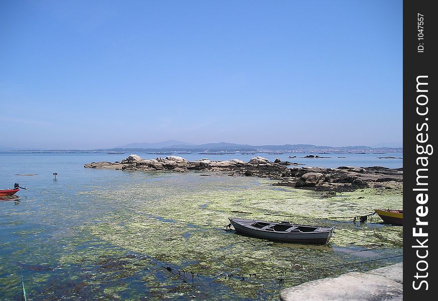 Fishing boats in Spain. Fishing boats in Spain