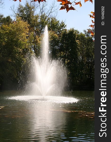 Autumn Fountain