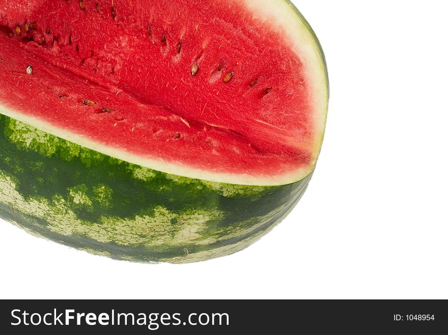 Peace of water melon