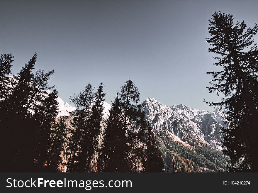 Snow Covered Mountains