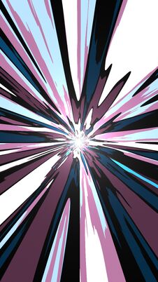 Mobile Abstract Toon Wallpaper Royalty Free Stock Images