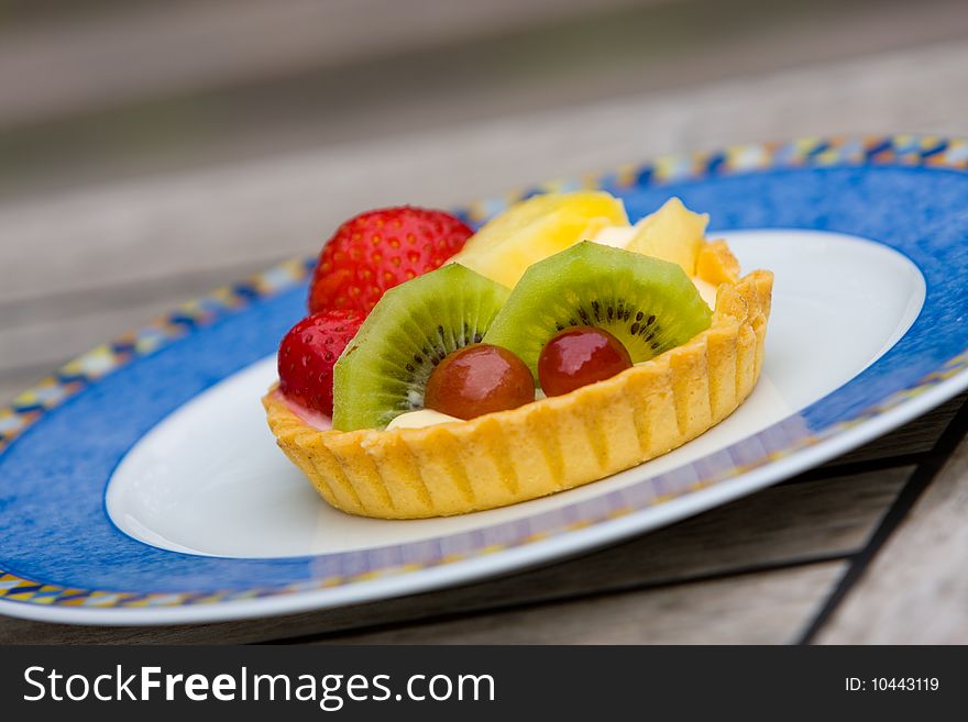 Fruit Tart Food