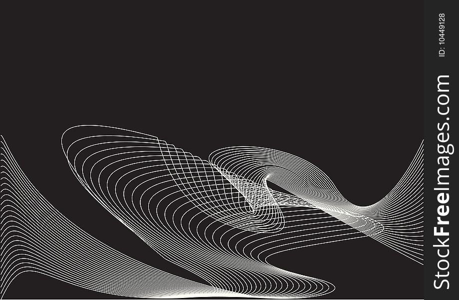 Vector illustration of elegant Abstract lines