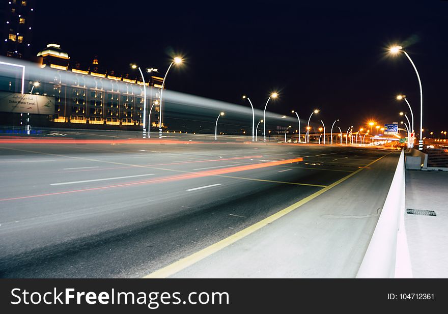 Street Lights during Nighttime