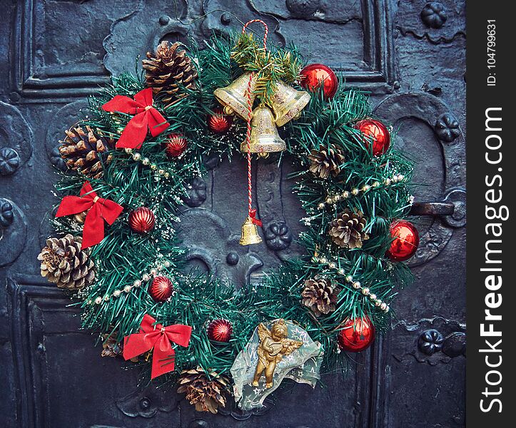 Wreath Salad For Christmas