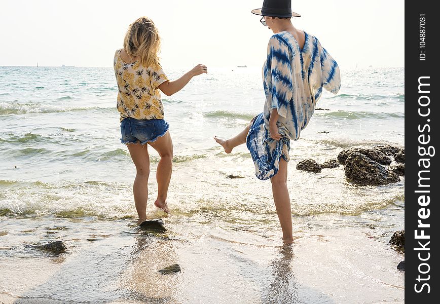 Women On Seashore