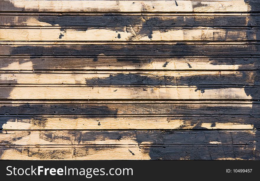 Plank background of old dirty weathered wood. Plank background of old dirty weathered wood