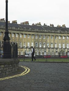 Bath S Royal Crescent Royalty Free Stock Photography Bath S Royal Crescent Royalty Free Stock Photography
