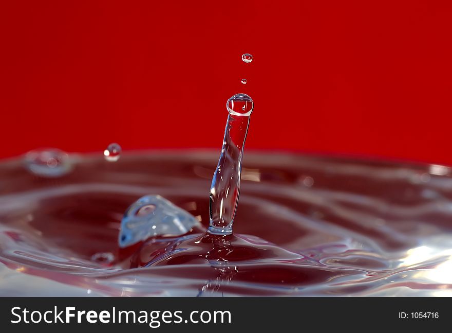 Photo of a Water Drop