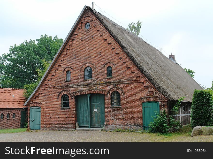 Historic farmhouse in northern Gewrmany