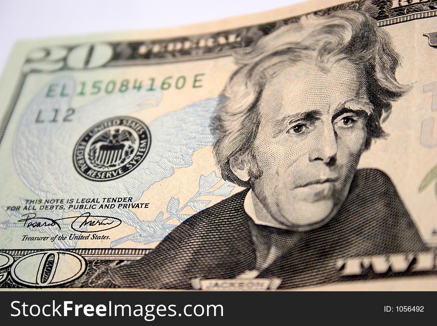 American Twenty Dollar, Andrew Jackson