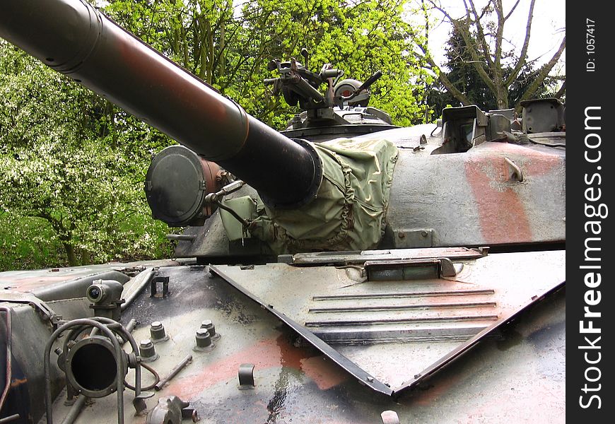 Tank closeup