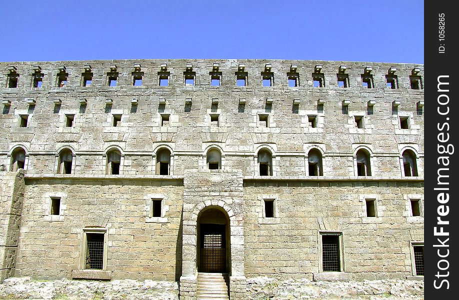 Coliseum wall