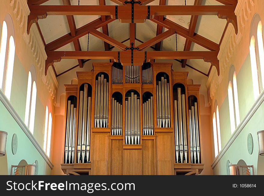 Pipe organ, Mt. Angel Abbey, Mt. Angel, Oregon. Pipe organ, Mt. Angel Abbey, Mt. Angel, Oregon