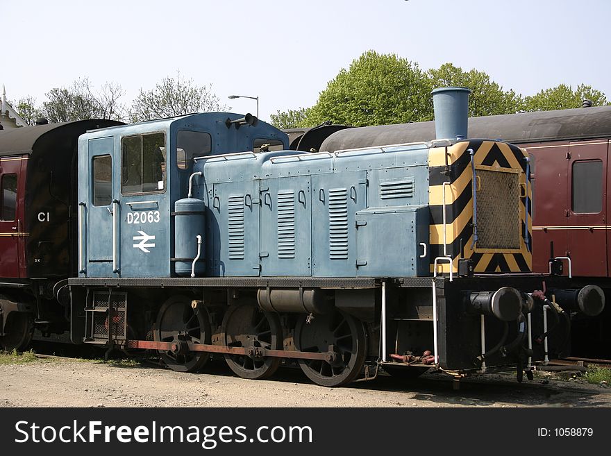 Small diesel engine on the railways
