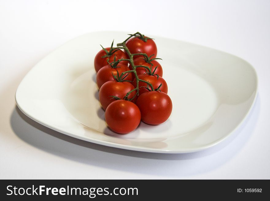 Fresh cherry tomatos