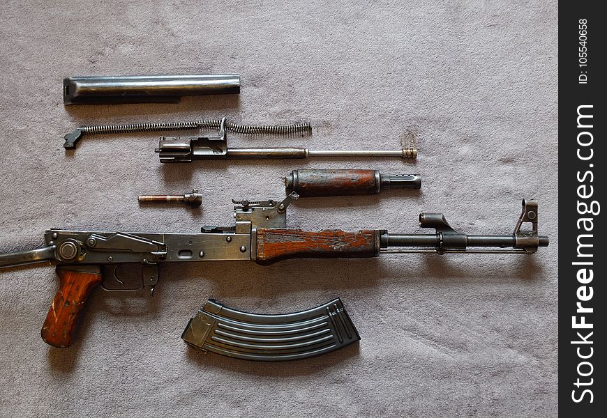 Weapon, Gun, Firearm, Assault Rifle