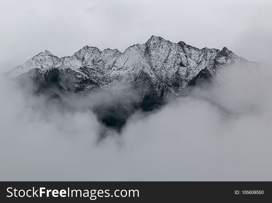 Landscape Photography of Mountains Covered in Snow