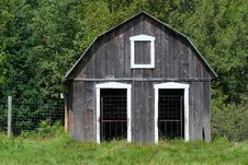 Small Barn Royalty Free Stock Photos Small Barn Royalty Free Stock Photos