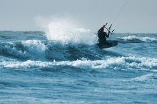 Kite Boarder Stock Images