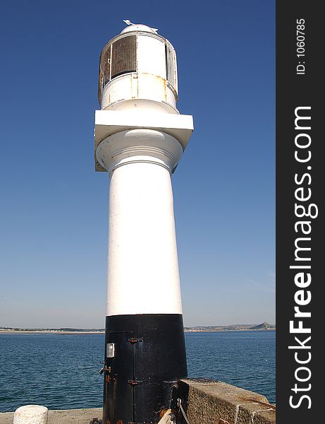 The lighthouse in Penzance