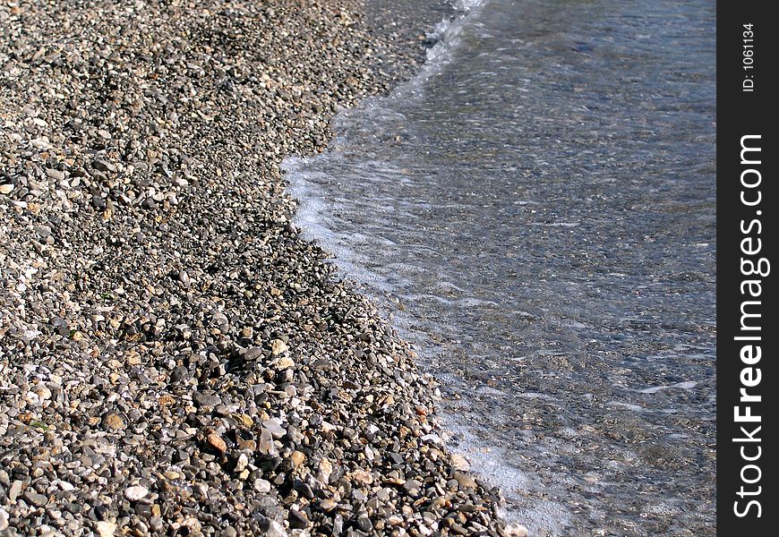 Beach And Sea