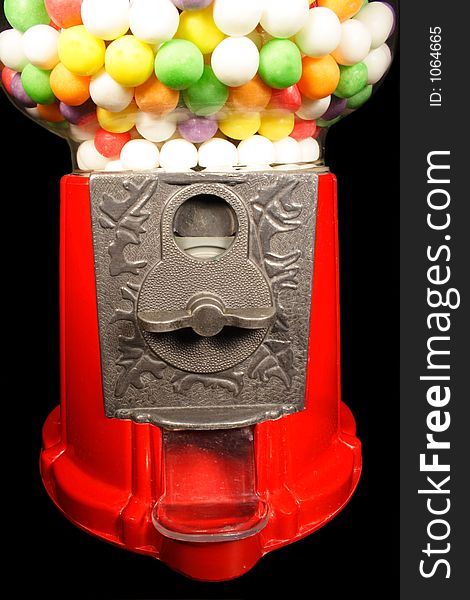 Gum ball machine. Gum ball machine