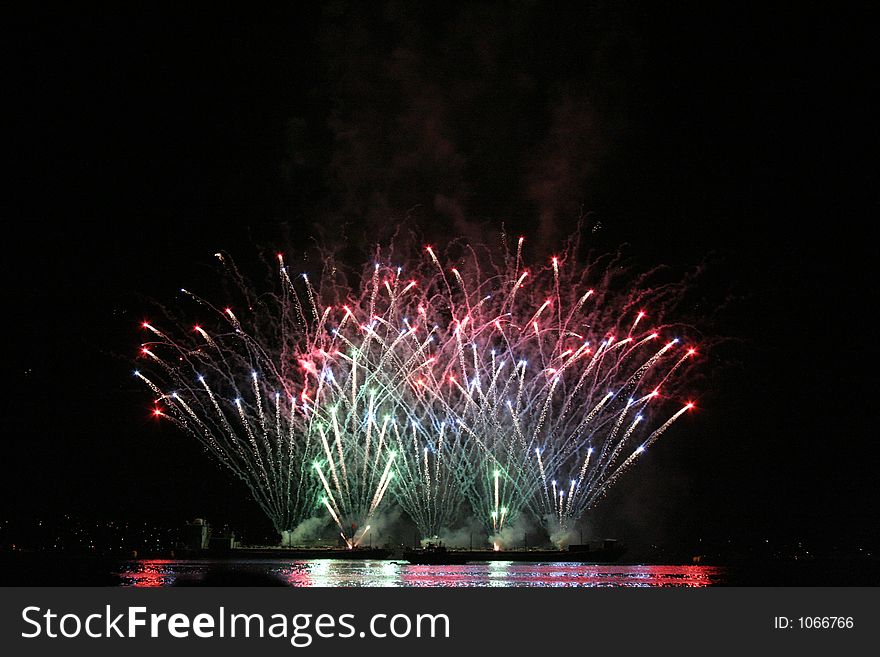Fireworks, Celebration of Lights, Vancouver, 2006