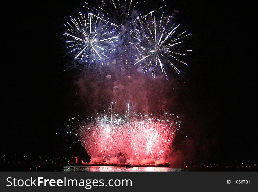 Fireworks, Celebration of Lights, Vancouver, 2006