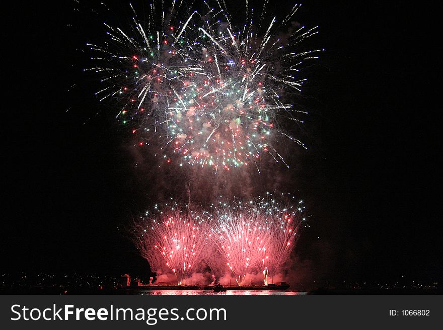 Fireworks, Celebration of Lights, Vancouver, 2006