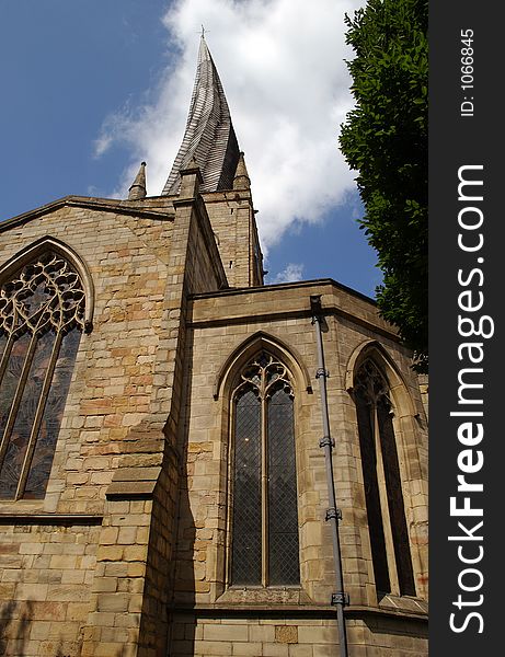 The Crooked Spire in Chesterfield