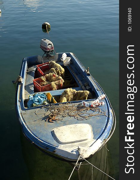 Boat at the sea, tivat montenegro. Boat at the sea, tivat montenegro