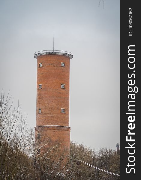 Brick Water Tower
