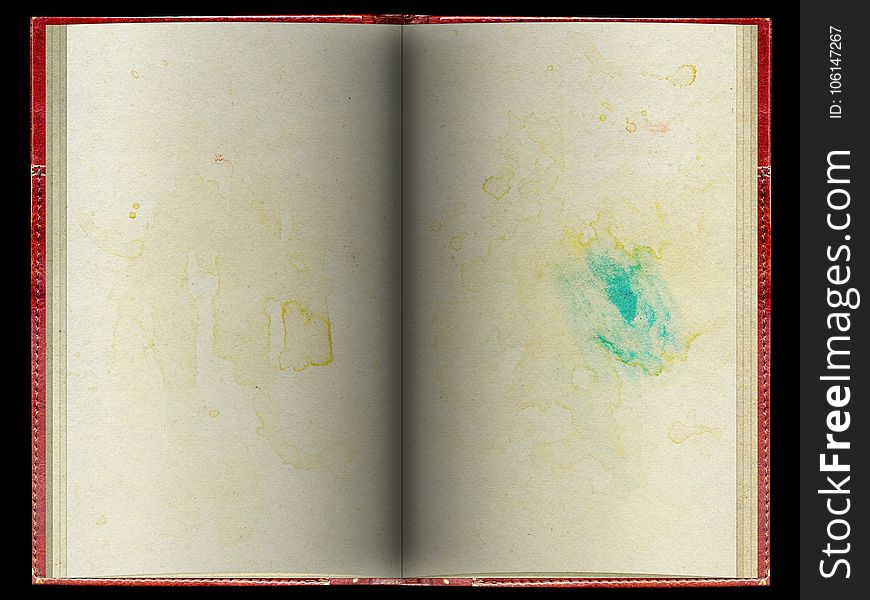 Blank Opened Book