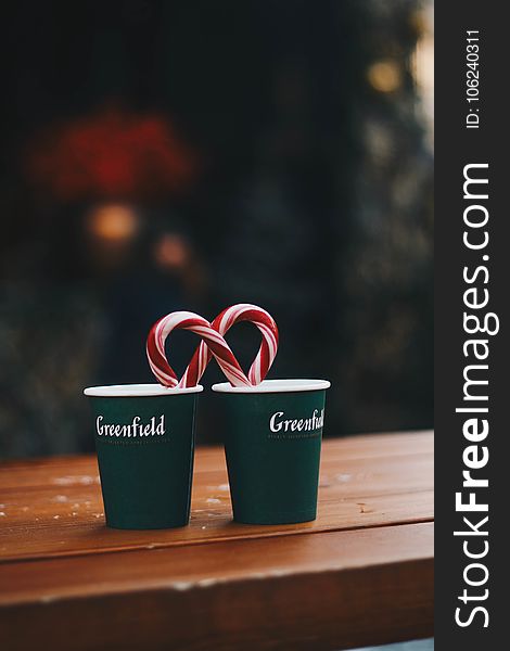 Green Greenfield Couple Cups