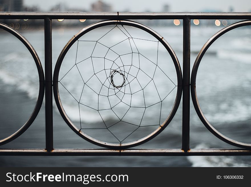 Close-up Photography of Railing