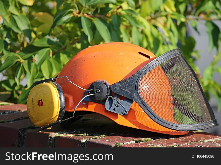 Helmet, Personal Protective Equipment, Grass, Plant