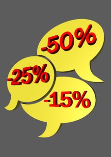 Free Sale Etiquette Royalty Free Stock Image - 10671036