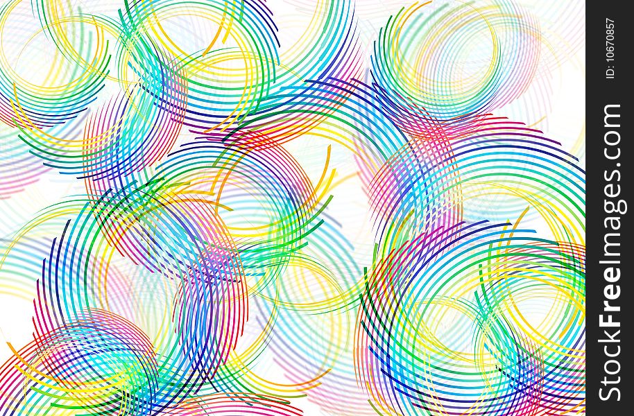 Color Line Circles
